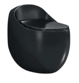 2360 INODORO ONE PIECE NEGRO BRILLANTE MOD BOLA 665X455X560 ZT-S200-M2