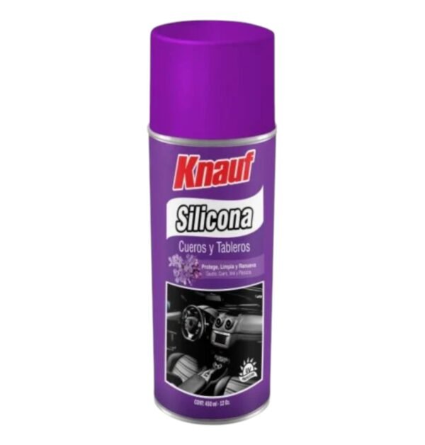 SILICONA P/CUEROS Y TABLEROS LAVANDA 450ML