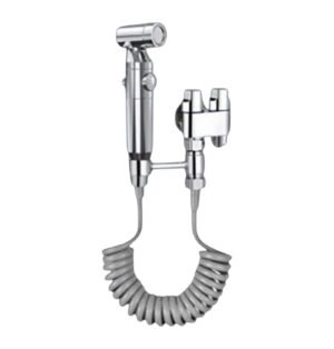 CABEZA DUCHA DOBLE PUSH BIDET CROMADO V-027C