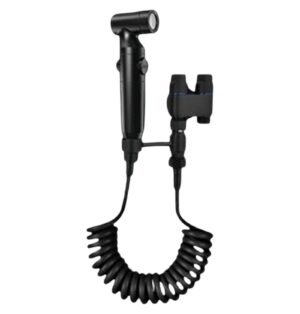 2417 CABEZA DUCHA DOBLE PUSH BIDET NEGRO V-027B