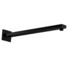 BRAZO SOLO DE DUCHA 40CM CUADRADO MINIMALISTA NEGRO (PLANO) 50100371