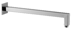 BRAZO SOLO DE DUCHA 40CM CUADRADO MINIMALISTA CROMADO (TIPO L) 50100363
