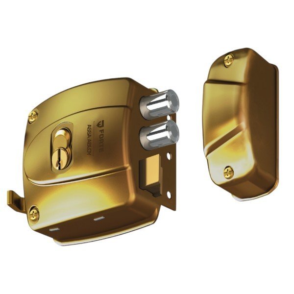 CERRADURA BUNKER BK-230 DORADO