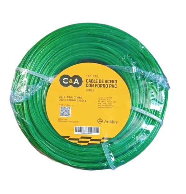 CABLE ROPA COLORES 100MTS