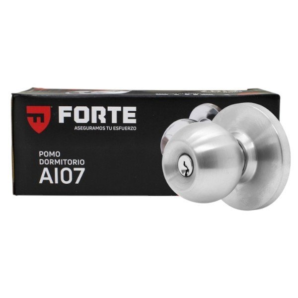 CERRADURA PERILLA ACERO INOXIDABLE AI-007