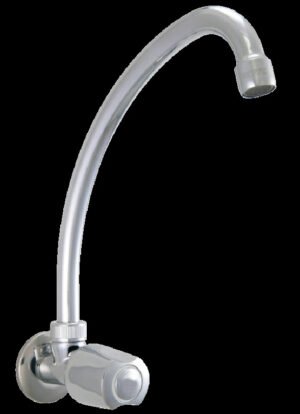 377 LLAVE COCINA CROMADO PESADO NACIONAL NC-6017