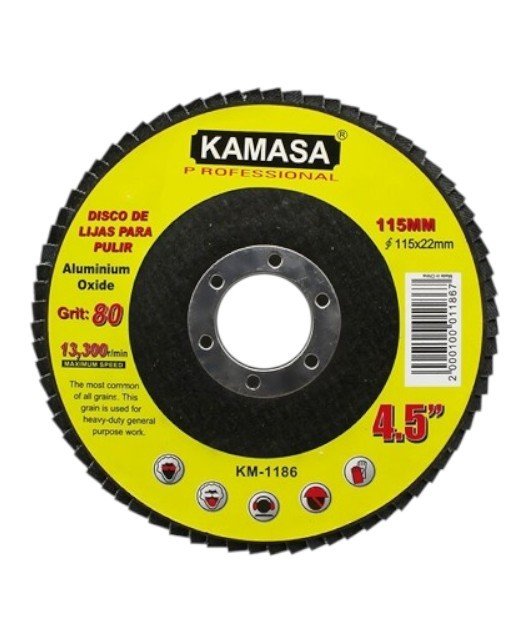 DISCO FLAP 4-1/2" #80 KM1186