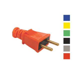 ENCHUFE REDONDO COLORES