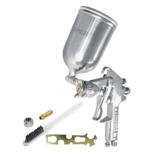 PISTOLA GRAVEDAD VASO ALUMINIO 11095