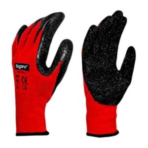 GUANTE NYLON TELA+GOMA POLIURETANO NEGRO "S" T/7 GPUGFLEXNE