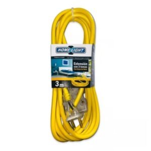EXTENSION AMARILLO 03MTS C/LUZ NEON