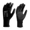 GUANTE POLIALGODON+GOMA NEGRO "L" T/9 GLGFLEXNE