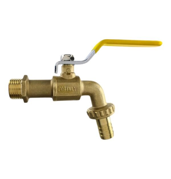 LLAVE JARDIN BRONCE M/PLANO PESADO AMARILLO FY-221B-Y