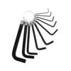 LLAVE ALLEN NEGRO 10PZA KM1116