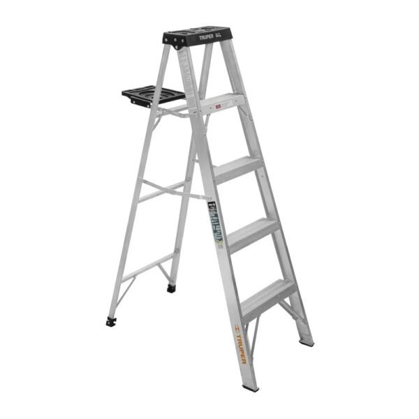 ESCALERA TIJERA ALUMINIO TIPO III 4 ESCALONES 1.06MTS 16742 (NEGRO)