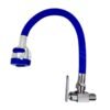 LLAVE COCINA FLEXIBLE COLOR AZUL P/PARED FF-28AZ