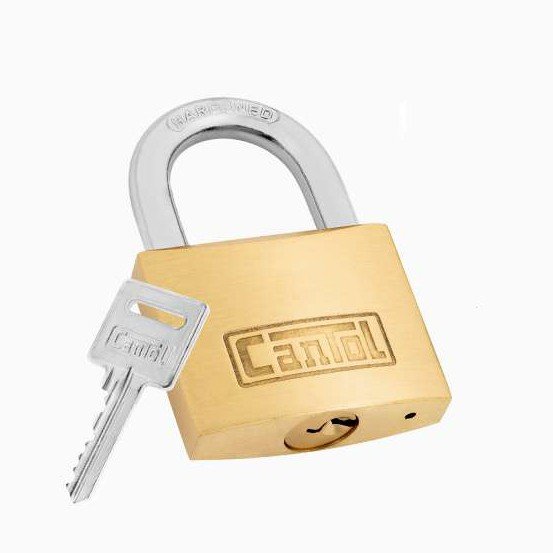 CANDADO CLASICO 50MM DORADO CC50