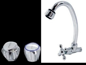 LLAVE COCINA FLEXIBLE P/PARED LIVIANO FF-11