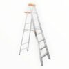 ESCALERA TIJERA ALUMINIO TIPO II 7 ESCALONES 2.40MTS 10337 (NARANJA)