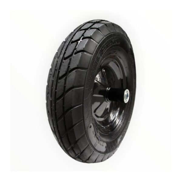 LLANTA COMPLETA P/CARRETILLA C/ARO T/HOJA