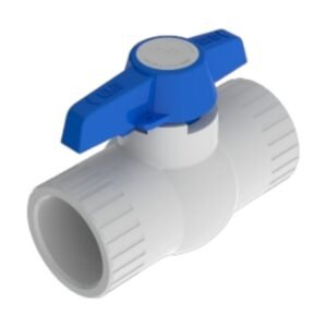 LLAVE ESFERICA PVC 3/4" PESADA AZUL ROSCAR 3040