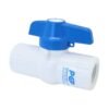 LLAVE ESFERICA PVC 1" PESADA AZUL ROSCAR 3042