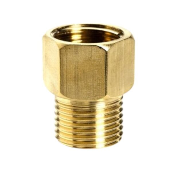 ADAPTADOR BRONCE 1/2" X 1-1/2" (CORTO)