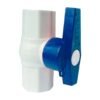 LLAVE ESFERICA PVC 1/2" AZUL MASC123