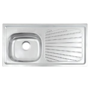 899 LAVADERO ACERO INOX 100X50CM 93943/505