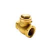 CHECK HORIZONTAL 1" BRONCE PESADO ITALY AM-5323