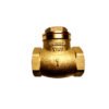 CHECK HORIZONTAL 1" BRONCE PESADO ITALY AM-5323