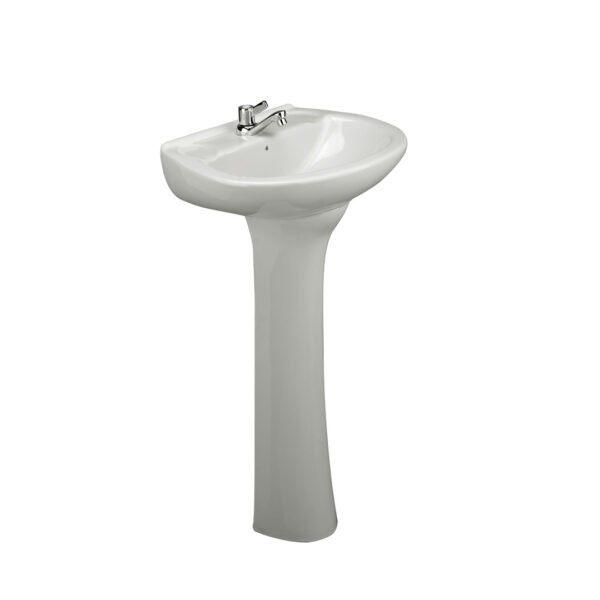 LAVATORIO + PEDESTAL ROMA BLANCO