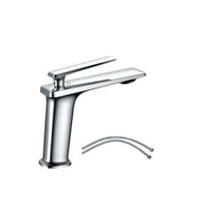 MEZCLADORA LAVATORIO MONOCOMANDO BAJO CROMADO 7331C