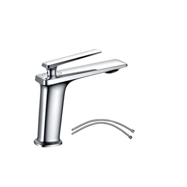 MEZCLADORA LAVATORIO MONOCOMANDO BAJO CROMADO 7331C