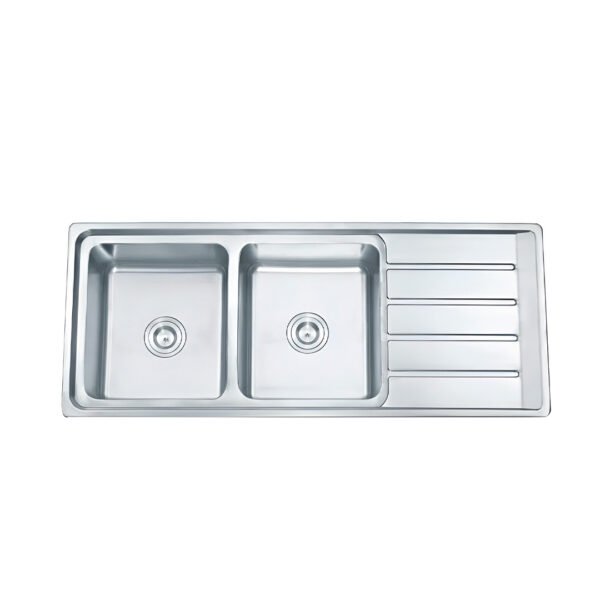 LAVADERO 2P C/E 120X50CM PESADO AC-12050E