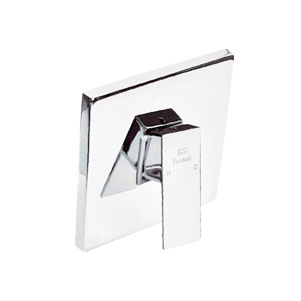 MEZCLADORA DUCHA MONOCOMANDO CANOPLA CUADRADA PESADO 6012/40013