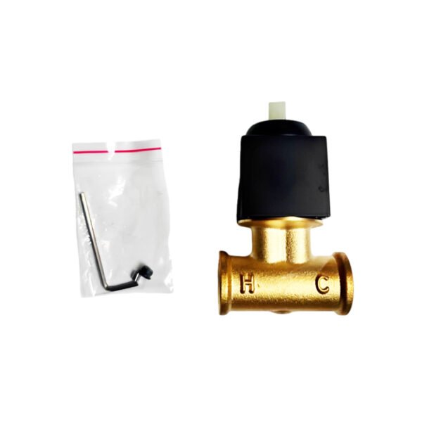 MEZCLADORA DUCHA MONOCOMANDO CANOPLA CUADRADA NEGRO 6012/40034