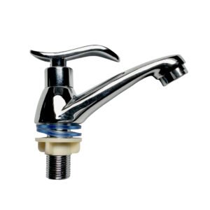 LLAVE LAVATORIO LUJO SEMIPESADO ONDA FF2025-2