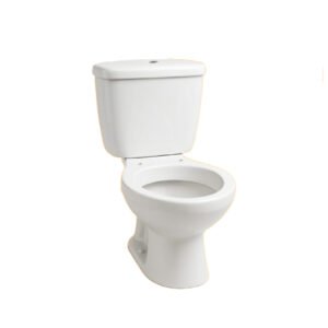 INODORO DEHLI BLANCO C/BOTON TAZA + TANQUE + KIT ACCESORIOS