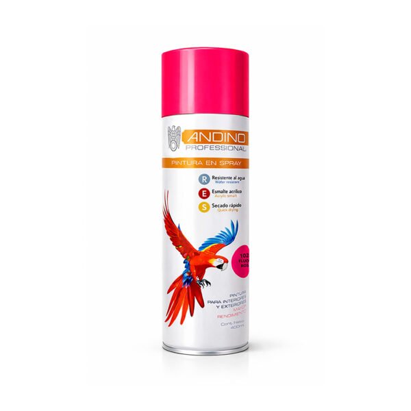 SPRAY ROJO FOSFORECENTE 101