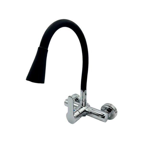 MEZCLADORA COCINA FLEXIBLE P/MUEBLE NEGRO PREMIUN MMN-0