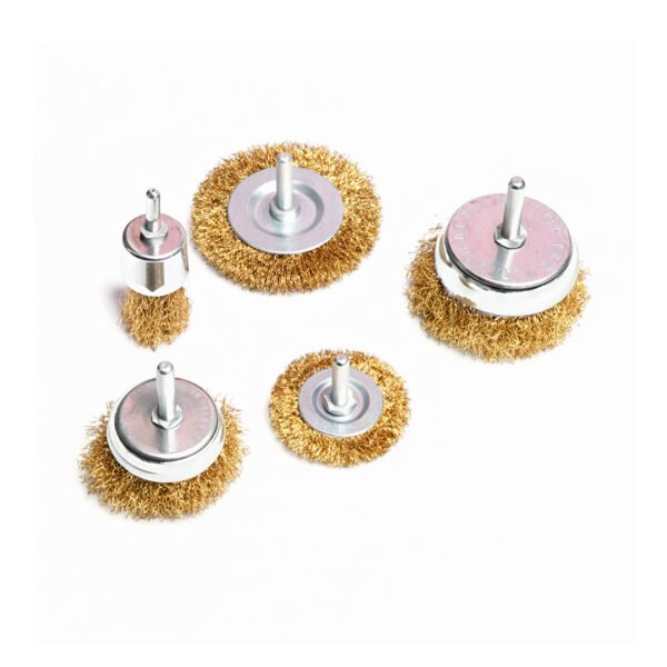 JGO ESCOBILLA P/TALADRO 5PZA KM631